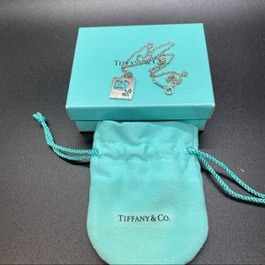 AUTHENTIC TIFFANY & CO NECKLACE AND CHARM